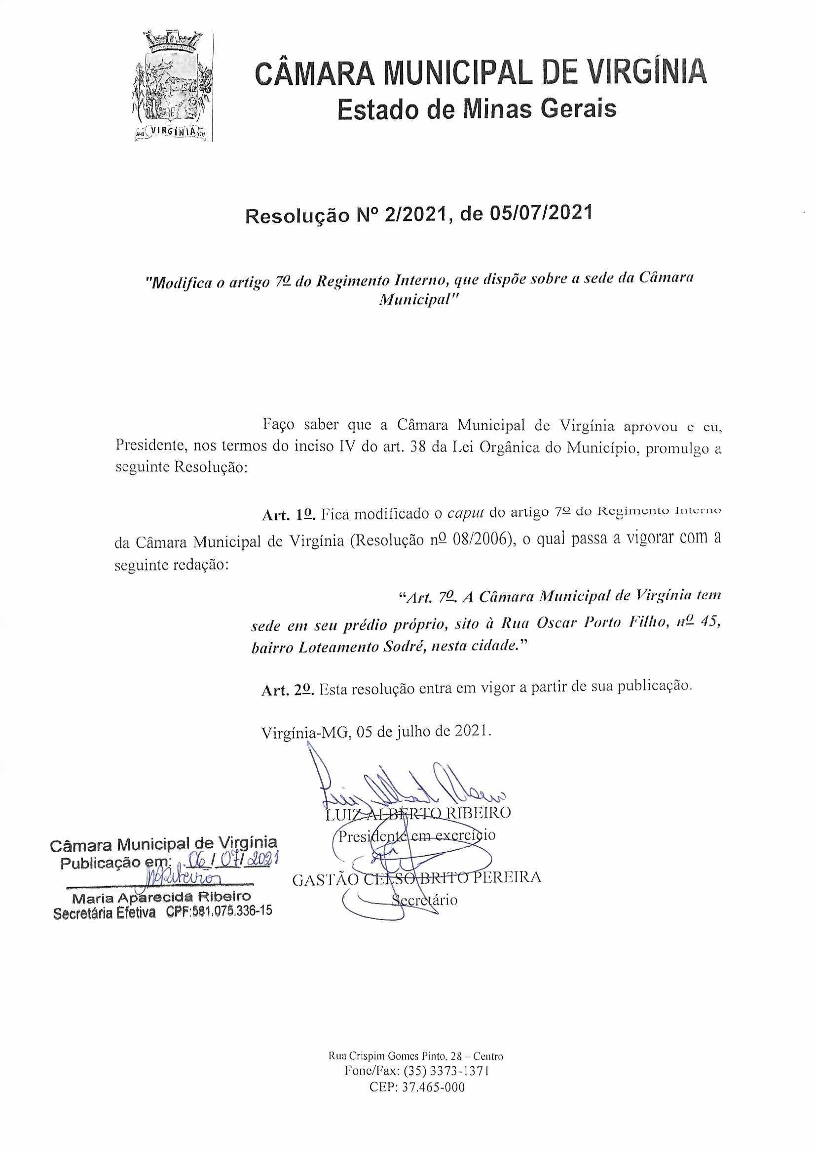 resolução