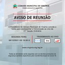 AVISO DE REUNIÃO