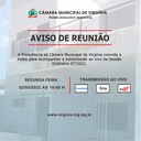 AVISO DE REUNIÃO