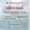 Aviso de Reunião