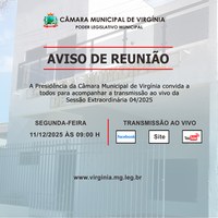 Aviso de Reunião Extraordinária